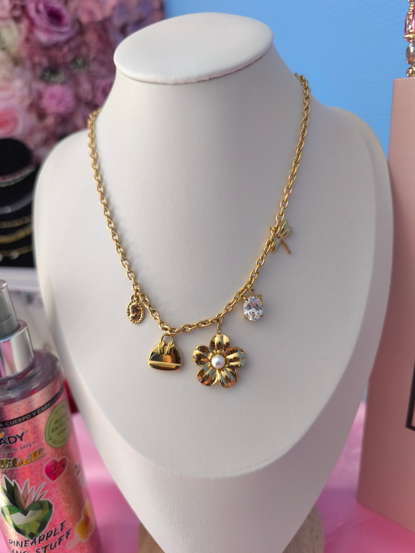 Collier Libellule