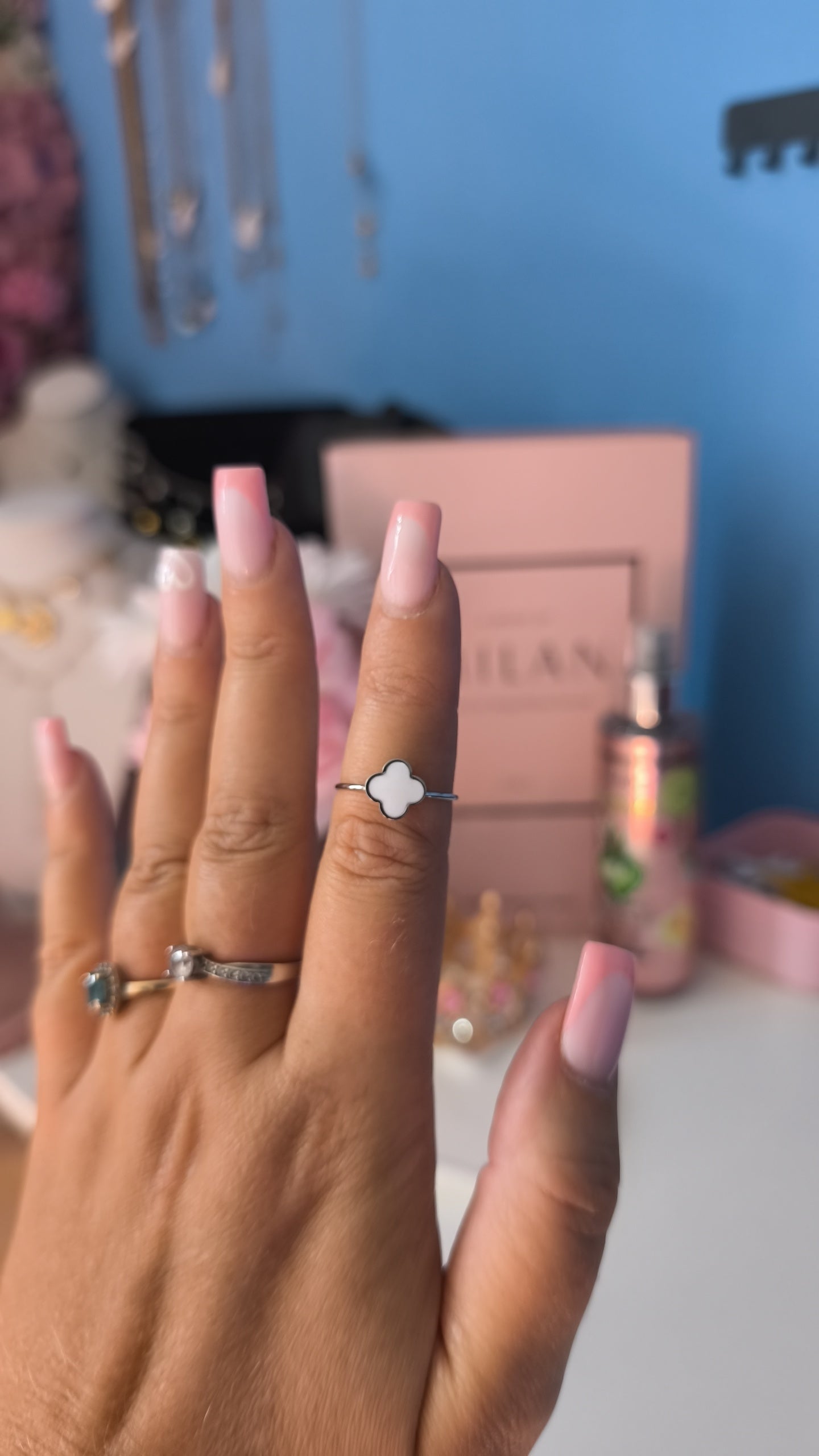 Bague trèfles