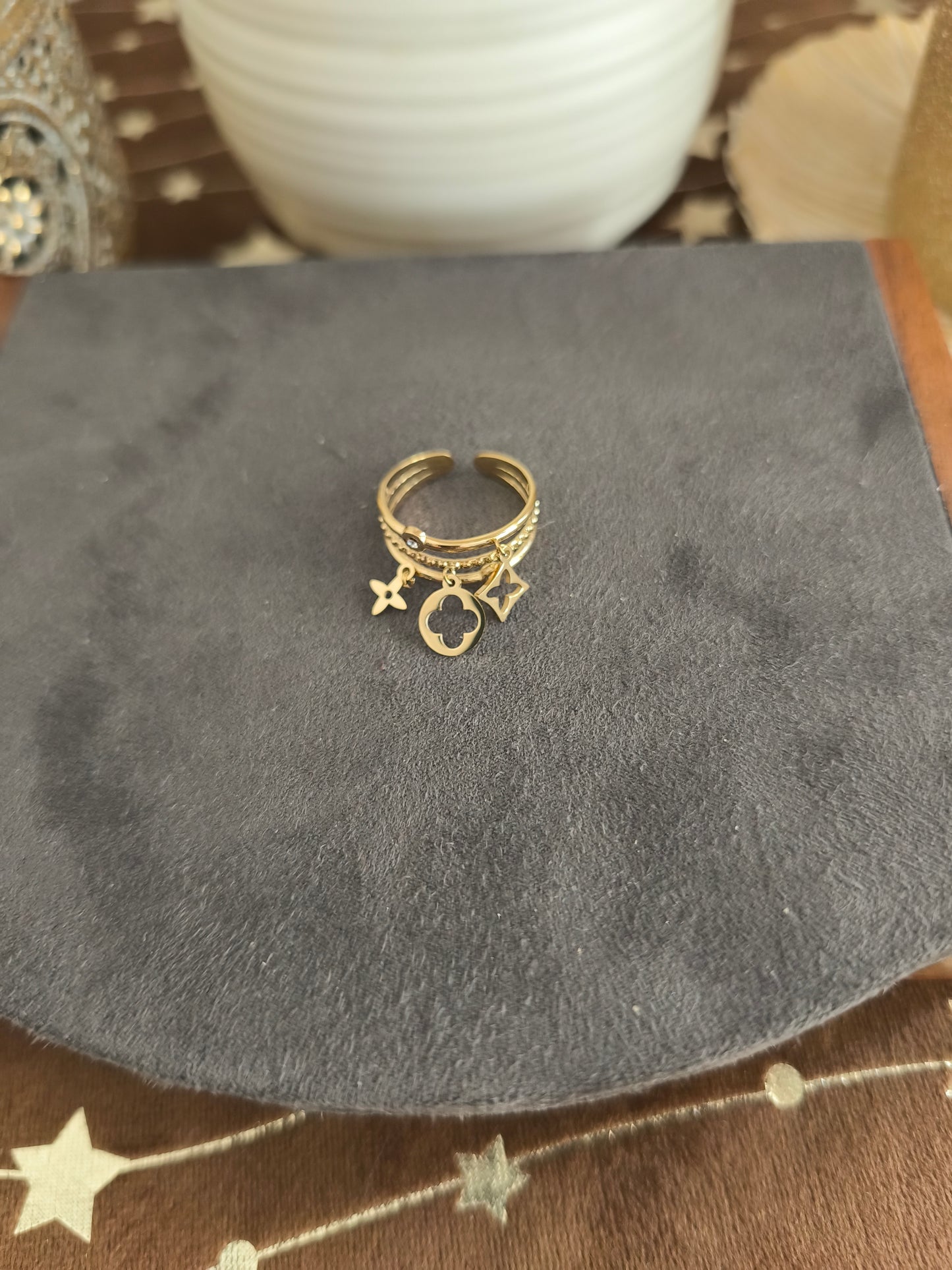 Bague tréfles