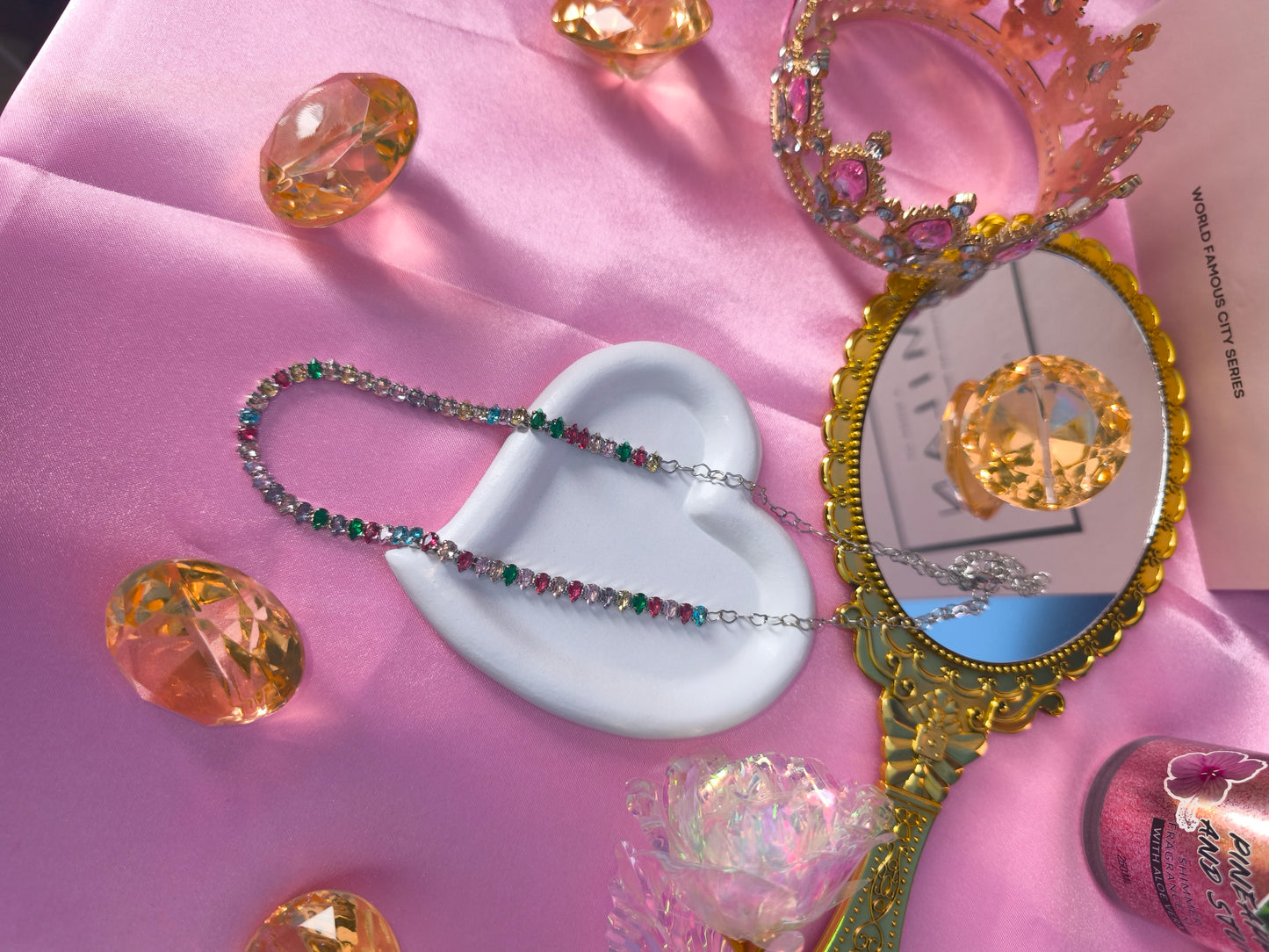 Collier Diams multicolore