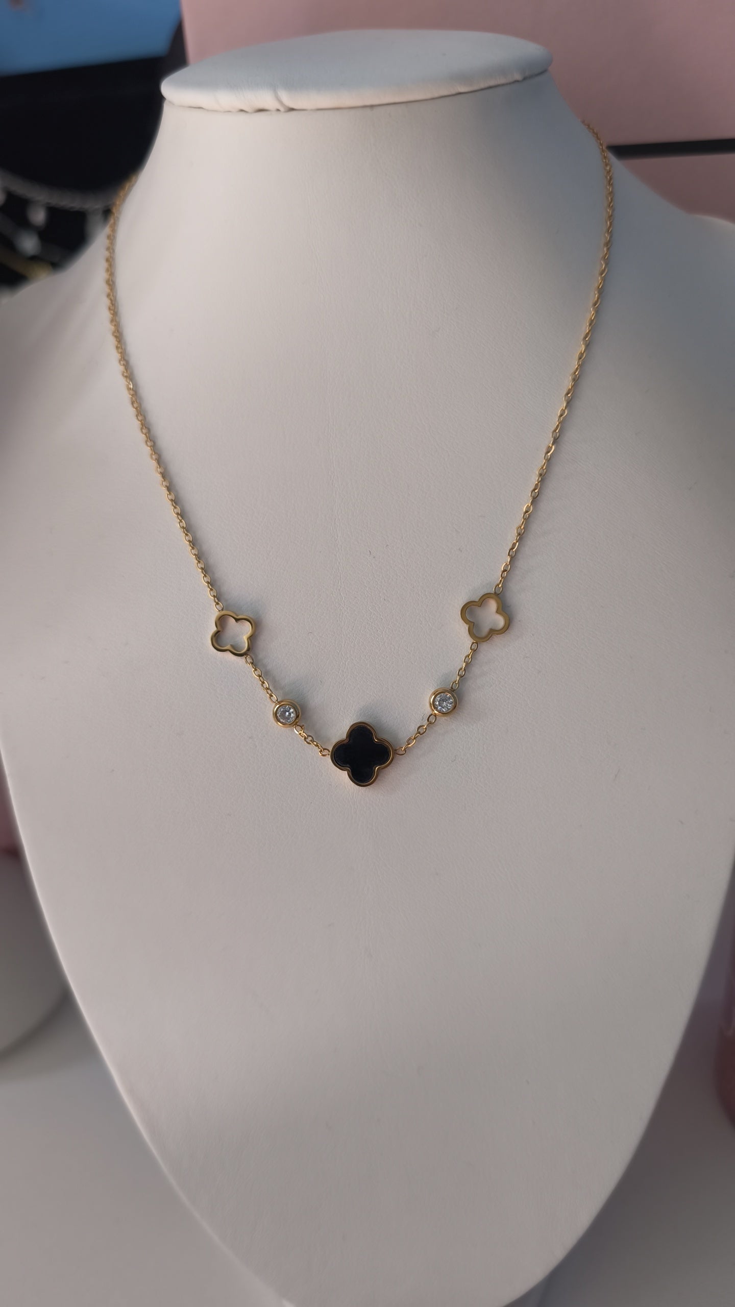 Collier trèfles
