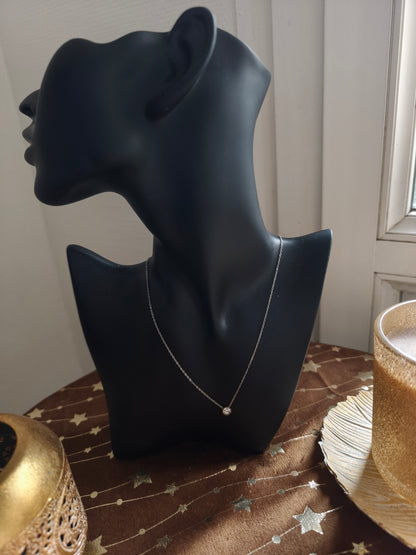 Collier Strass perle