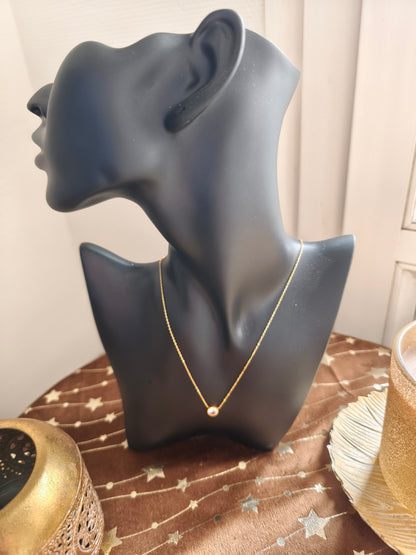 Collier Strass perle
