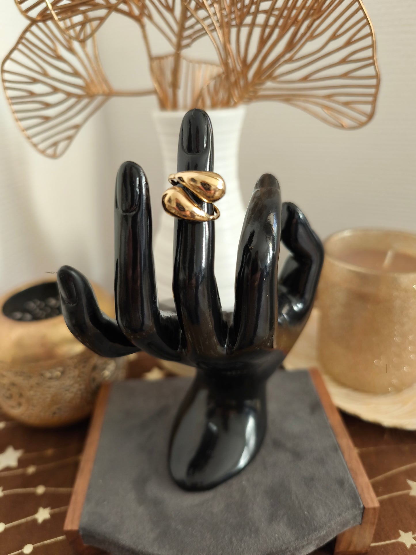 Bague Gouttes