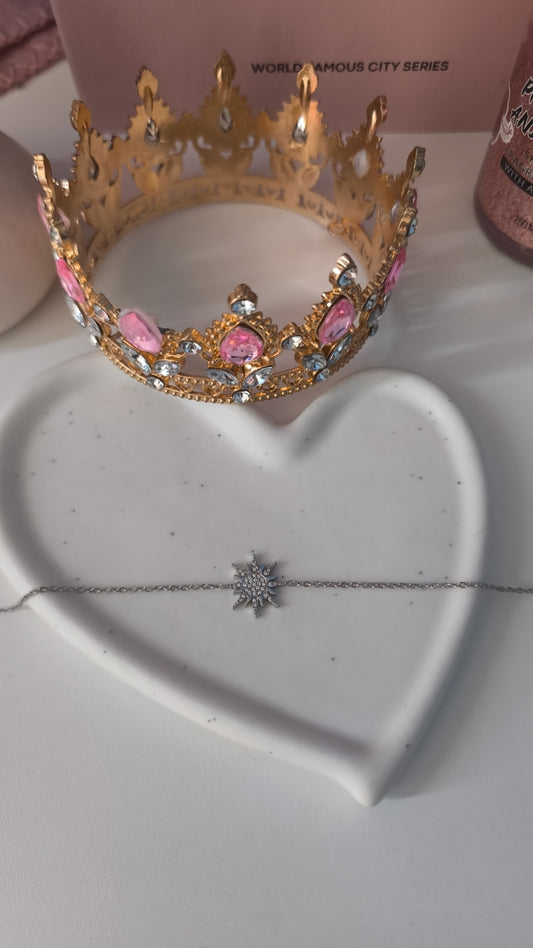 Bracelet étoile strass