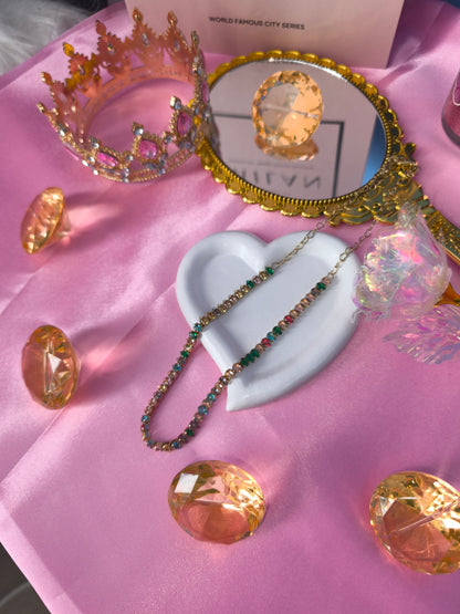 Collier Diams multicolore