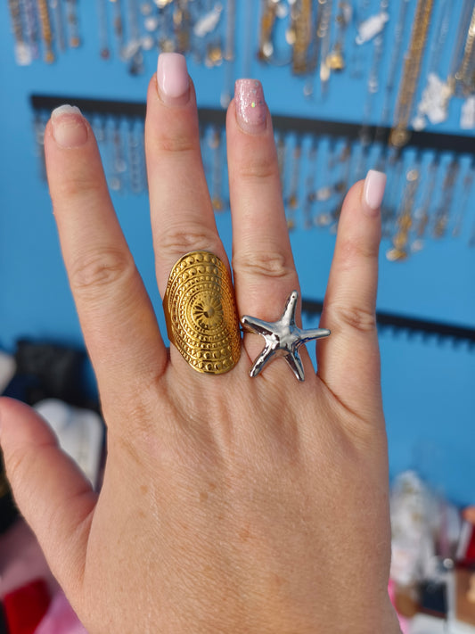 Bague Etoile de mer