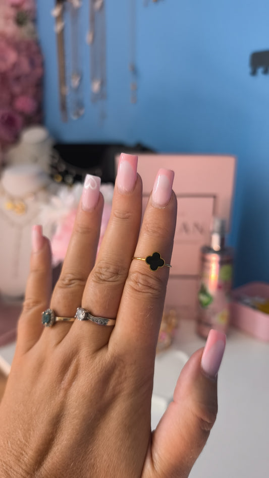 Bague trèfles