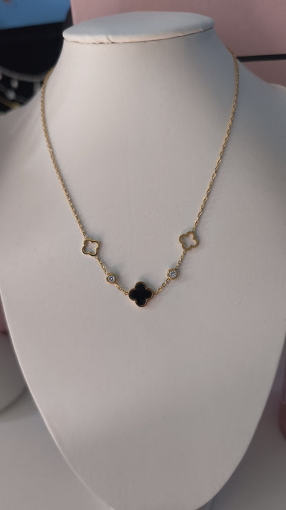 Collier trèfles