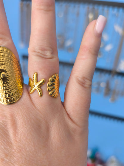 Bague Coquillage